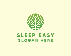 Organic Plant Farm logo design