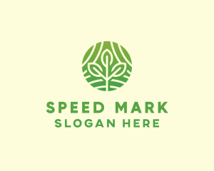 Organic Plant Farm logo design