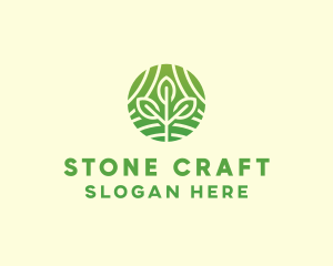 Organic Plant Farm logo design