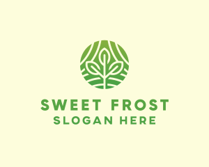 Organic Plant Farm logo design