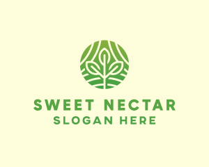 Organic Plant Farm logo design