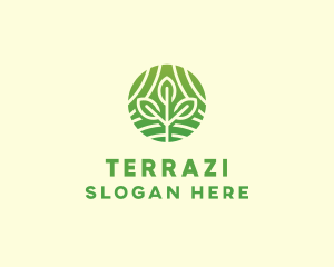 Organic Plant Farm logo design