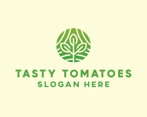 Organic Plant Farm logo design