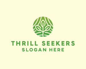 Organic Plant Farm logo design