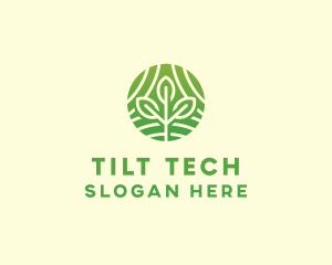 Organic Plant Farm logo design