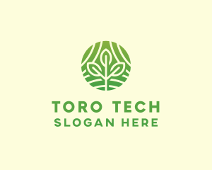 Organic Plant Farm logo design