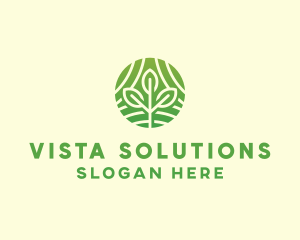 Organic Plant Farm logo design