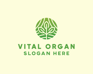 Organic Plant Farm logo design