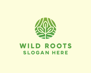 Organic Plant Farm logo design