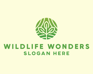 Organic Plant Farm logo design