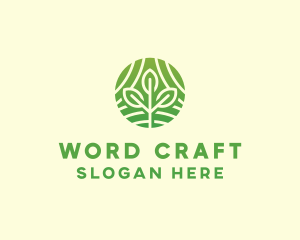 Organic Plant Farm logo design