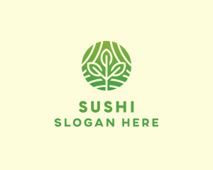 Organic Plant Farm logo design