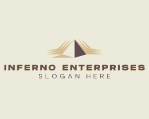 Pyramid Enterprise Firm logo design