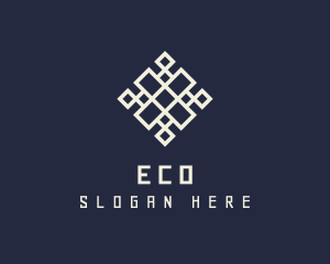Boutique - Elegant Diamond Pattern logo design
