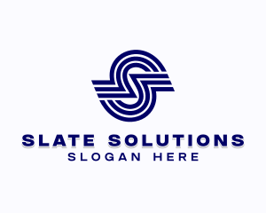 Business Firm Letter S logo design