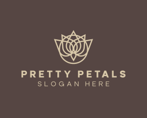 Lotus Aroma Spa logo design