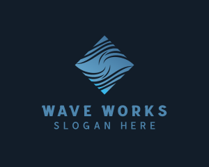 Wave Advertising Firm logo design