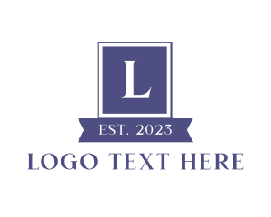 Professional - Casual Professional Lettermark logo design