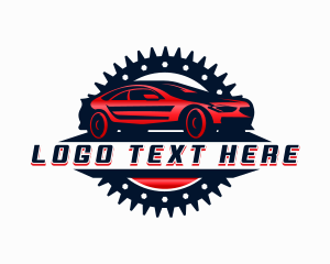 Driving - Automotive Mechanic Garage logo design