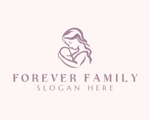 Adoption - Pediatric Infant Childcare logo design