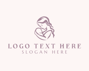 Adoption - Pediatric Infant Childcare logo design