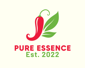 Ingredient - Spicy Chili Butterfly logo design