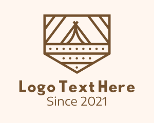 Ethnic - Outdoor Camping Badge logo design