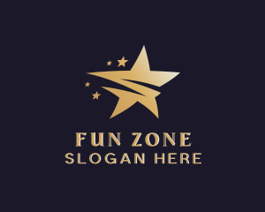 Entertainment Shooting Star logo design