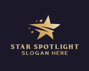 Entertainment Shooting Star logo design