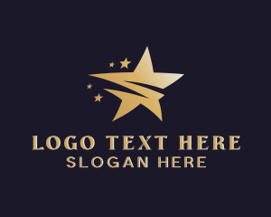 Professional - Entertainment Shooting Star logo design