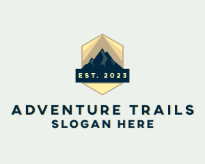 Mountain Climbing Adventure logo design