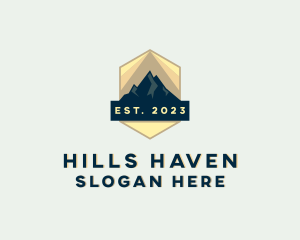 Mountain Climbing Adventure logo design