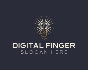 Finger - Finger Energy Astrology logo design