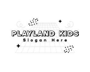 Playful Quirky Doodle Drawing logo design