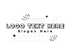 School - Playful Quirky Doodle Drawing logo design