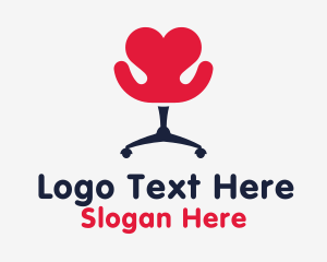 Red Chair Heart Logo