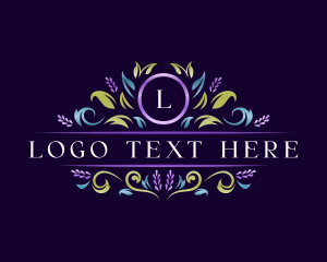 Floral Luxury Lavender Logo