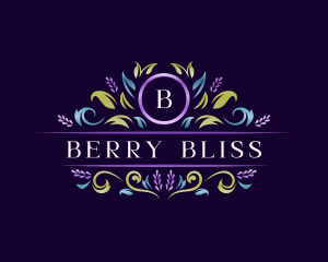 Floral Luxury Lavender logo design