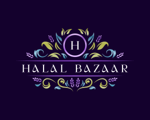 Floral Luxury Lavender logo design