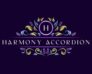 Floral Luxury Lavender logo design