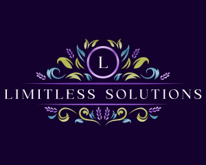 Floral Luxury Lavender logo design