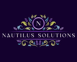 Floral Luxury Lavender logo design