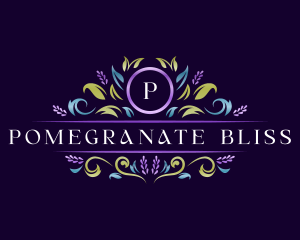 Floral Luxury Lavender logo design