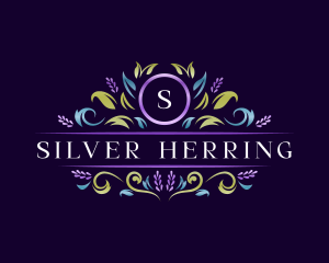 Floral Luxury Lavender logo design