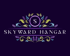 Floral Luxury Lavender logo design