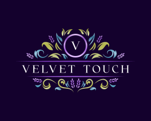 Floral Luxury Lavender logo design