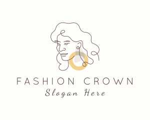 Fashion Lady Jewelry  logo design