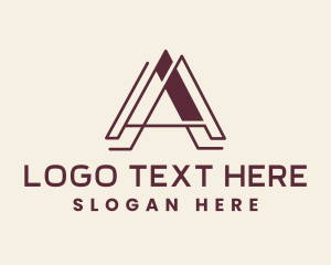 Legal - Modern Legal Consulting Letter A logo design