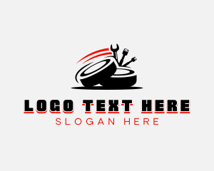 Tire Wrench - Tire Wrench Maintenance logo design
