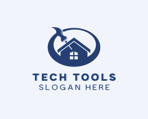 Home Construction Tools Logo